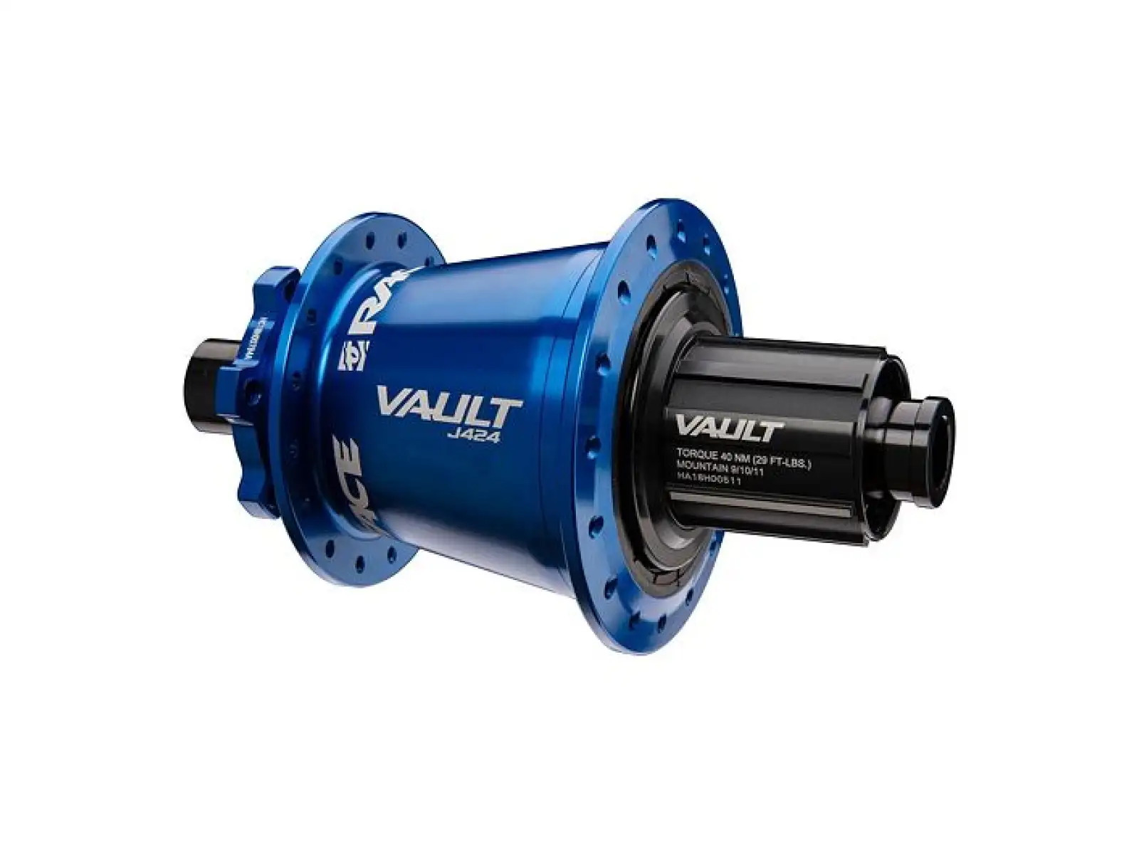 Race Face Vault Boost 424J zadný náboj 12x148 mm Sram XD 32 dier modrý