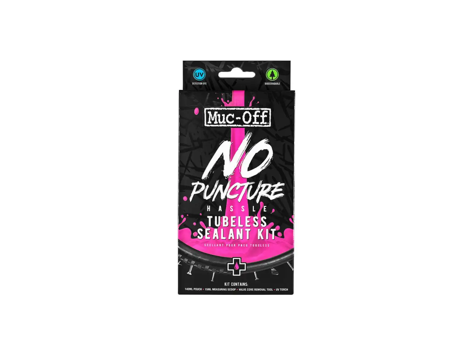Muc Off No Puncture Hassle tmel 140 ml sada