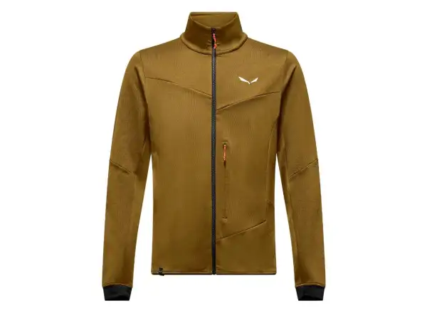 Salewa Sella Crevasse pánská mikina Golden Brown