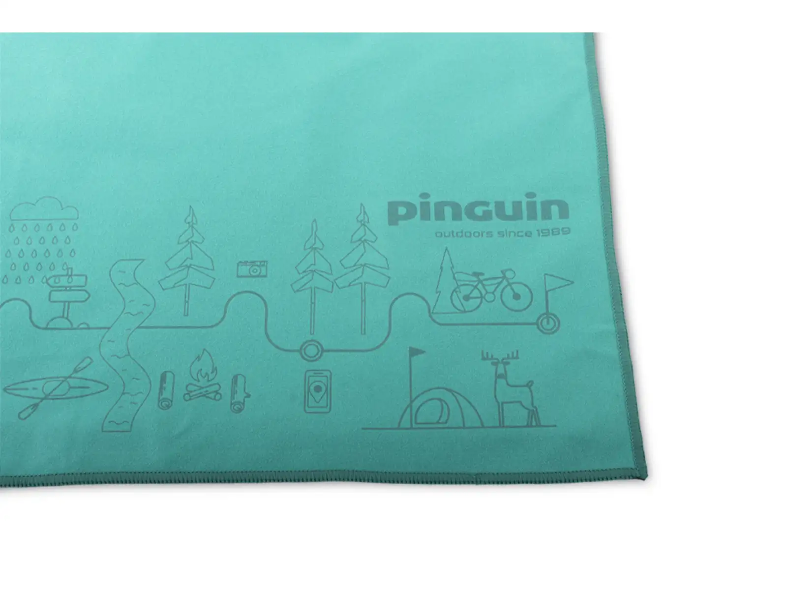 Penguin uterák M mapa petrolejová