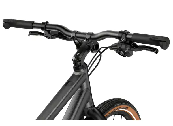 Woom Explore e 5 detský elektrobicykel Graphite Grey