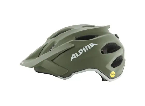 Alpina Apax JR. MIPS Cyklistická prilba Olive Matt