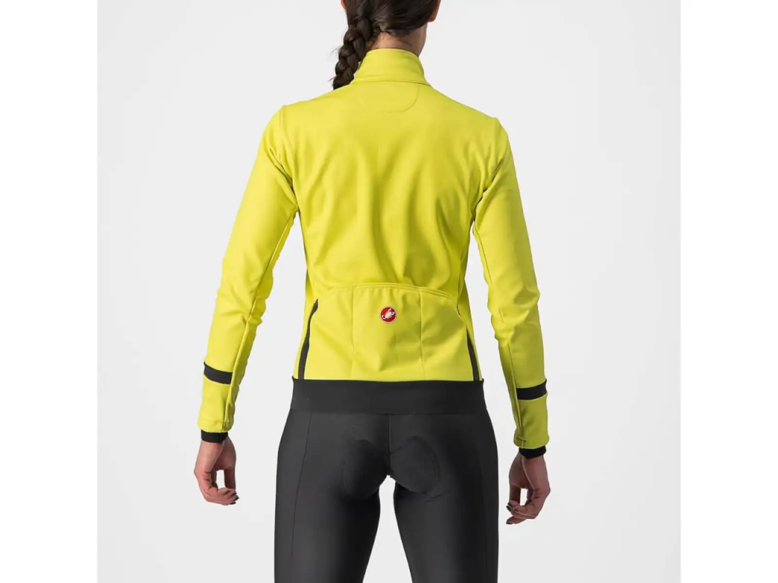 Castelli Dinamica 2 dámska bunda brilliant yellow/dark grey