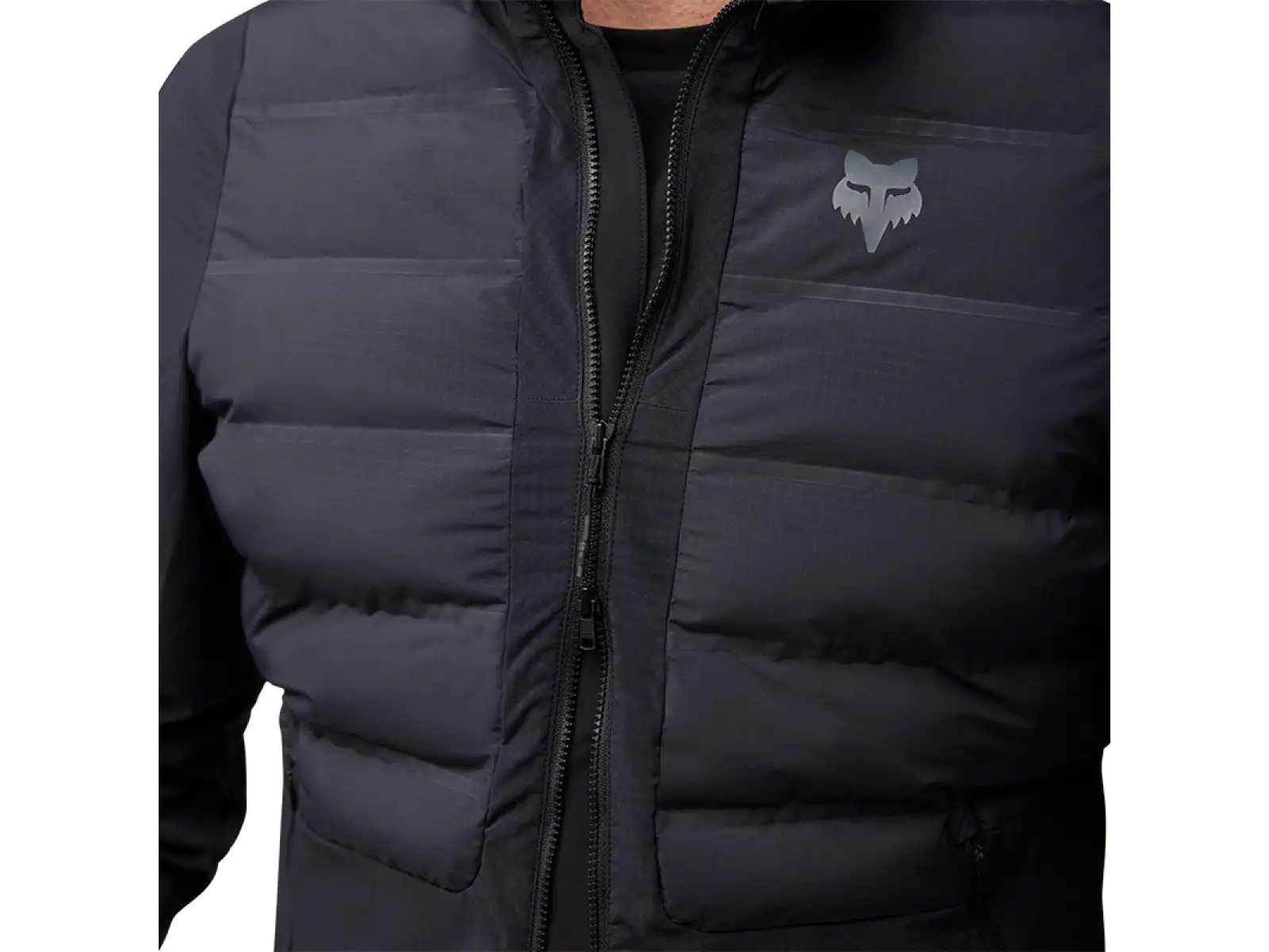 Fox Flexair Fire Hybrid Lunar pánska bunda Black