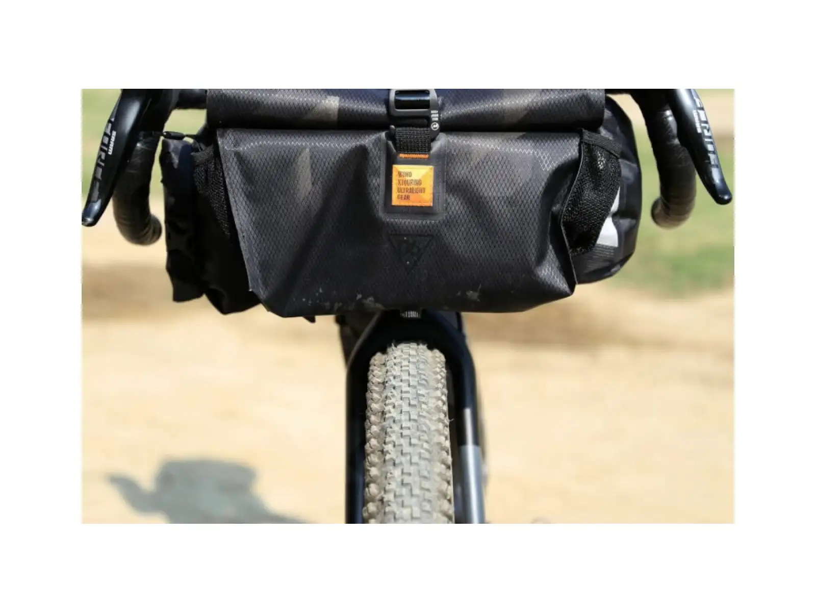 Woho X-Touring Accessory Dry taška na riadidlá 3 l Cyber-Camo Diamond čierna