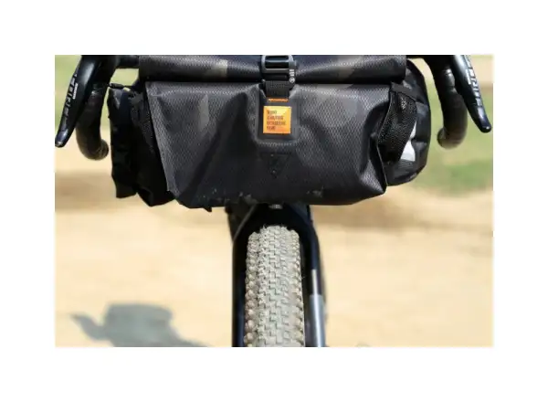 Woho X-Touring Accessory Dry taška na riadidlá 3 l Cyber-Camo Diamond čierna