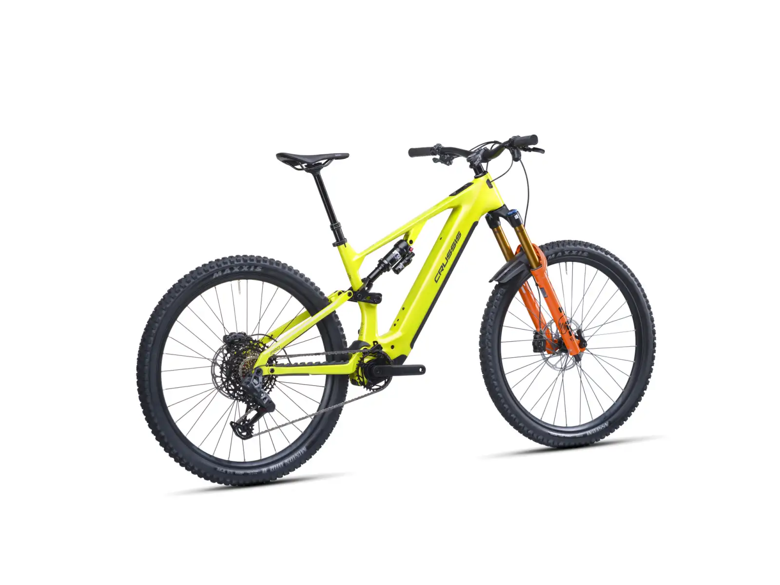 Crussis e-Full AX CARB 10.12-PRO REM-M2S(600) celoodpružený elektrobicykel
