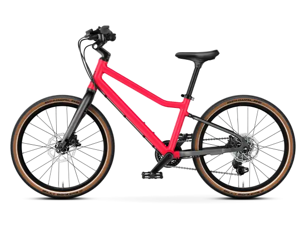 Woom 4 EXPLORE detský bicykel neon pink
