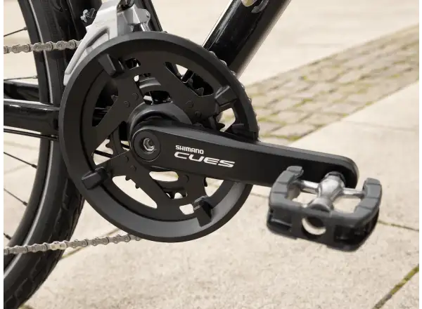 Superior Blox 6.7 T mestský bicykel Gloss Metallic Black