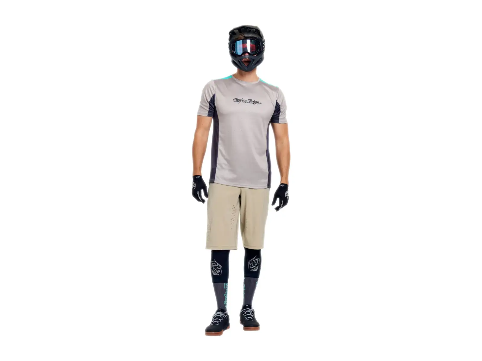 Troy Lee Designs Stage Signature pánsky dres s krátkym rukávom Stone
