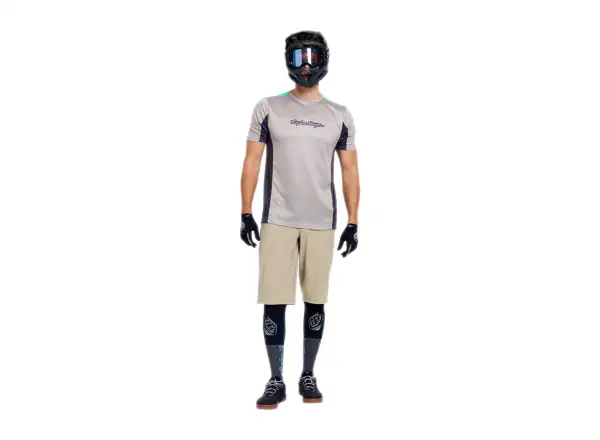 Troy Lee Designs Stage Signature pánsky dres s krátkym rukávom Stone