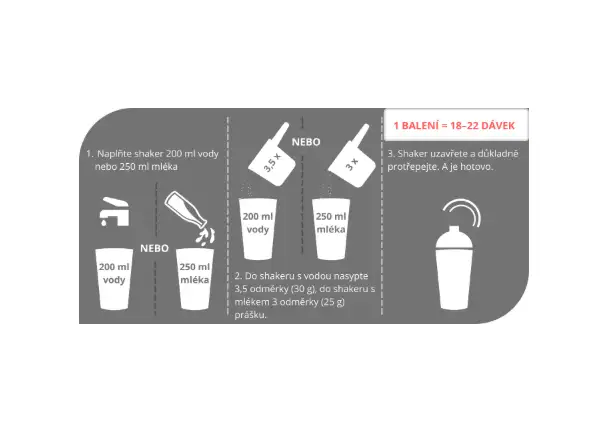 Sponser Low Carb Protein Shake Vanilka 500 g
