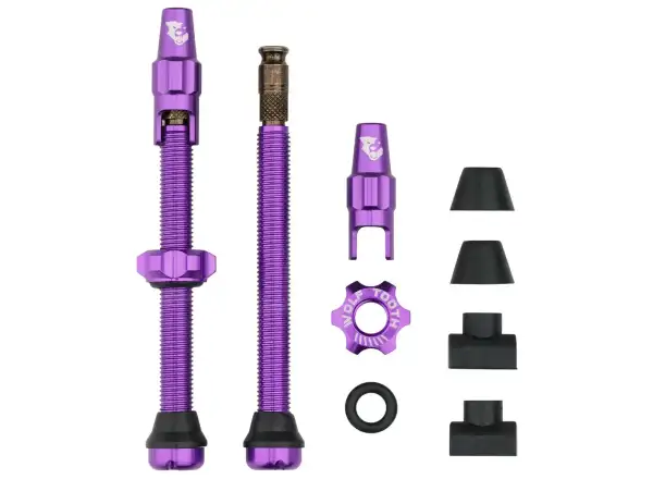 Wolf Tooth bezdušové ventilky Click Valve kit 60mm fialová