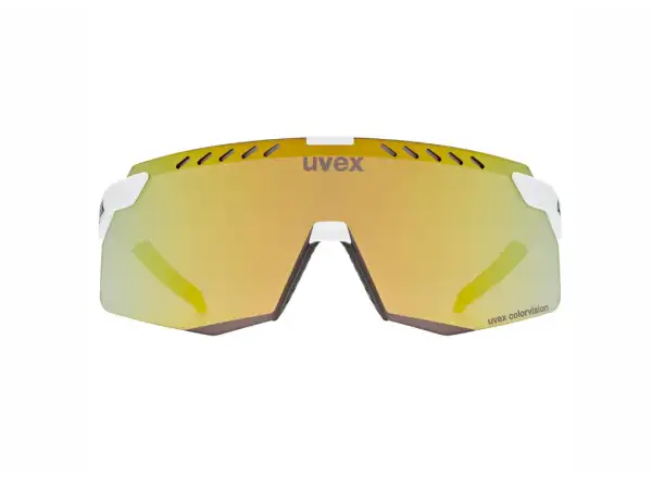 Uvex Pace Stage ColorVision Small okuliare White Matt/Mirror Yellow