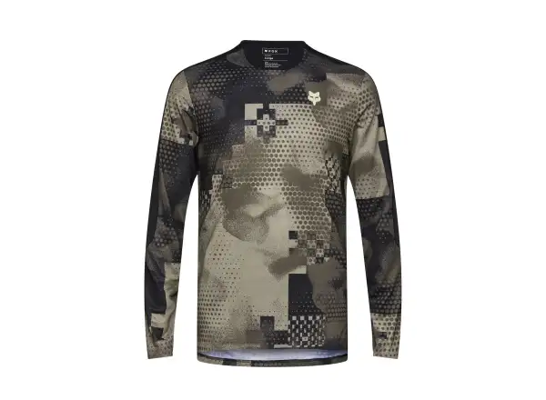 Fox Flexair Ascent Pulse pánsky dres dlhý rukáv Sand