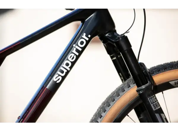 Superior XF 9.9 Team horský bicykel Gloss Red Carbon / Black