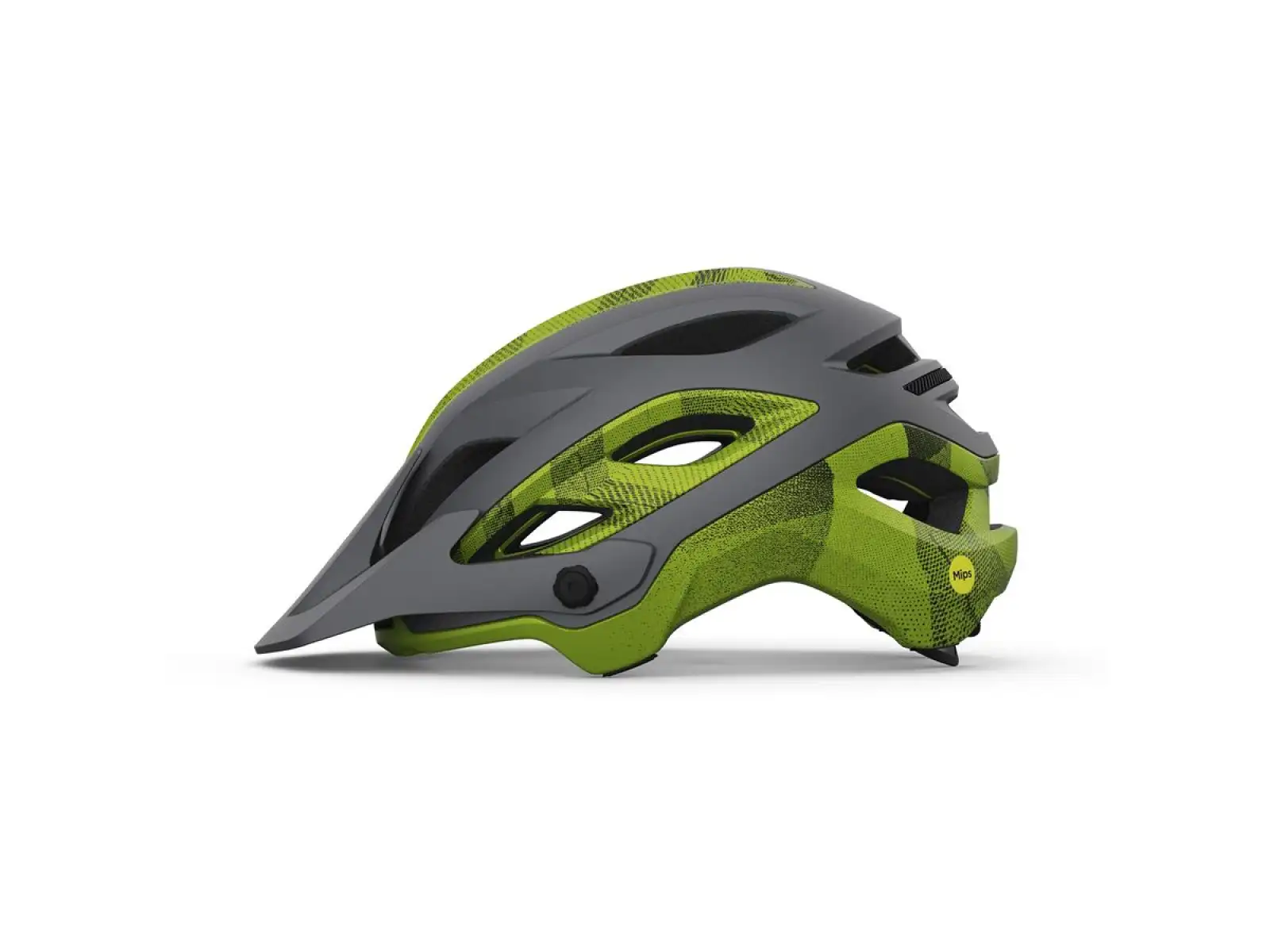 Giro Merit Spherical prilba Mat Metallic Black/Lime