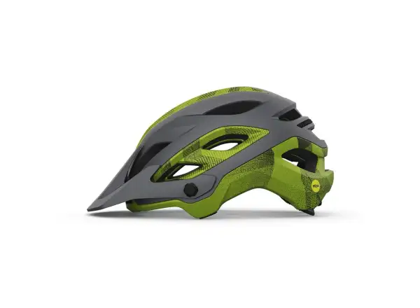 Giro Merit Spherical prilba Mat Metallic Black/Lime