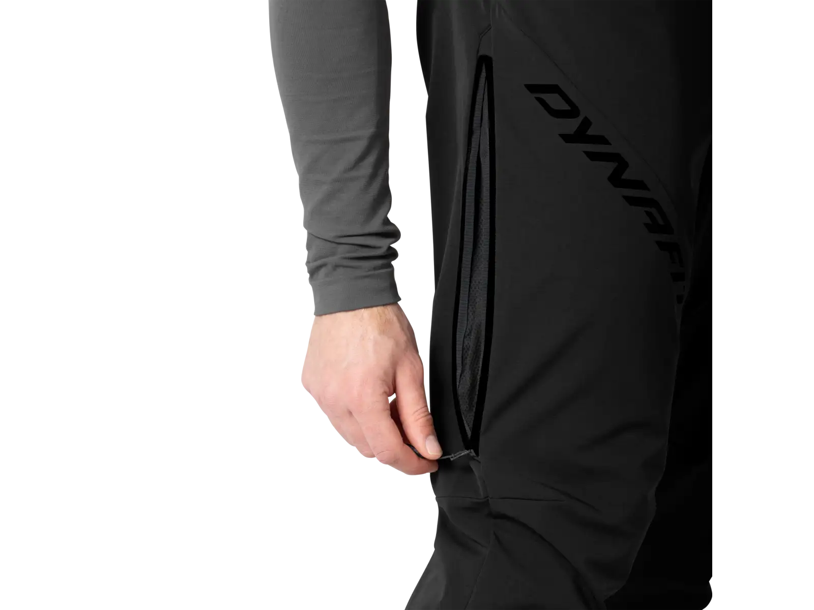 Dynafit TLT Touring Dynastretch pánske skitouringové nohavice Black Out
