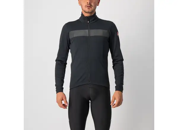 Castelli Raddoppia 3 pánska bunda Light Black/Black Reflex