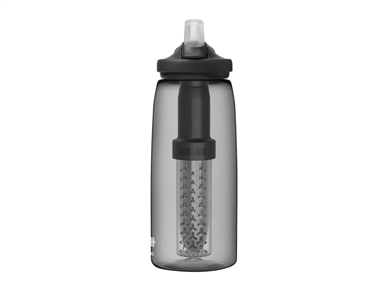 Camelbak Eddy+ fľaša 1l LifeStraw Charcoal