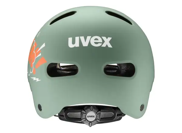 Uvex Kid 4 Style detská prilba Bam Moss Green/Papaya Matt