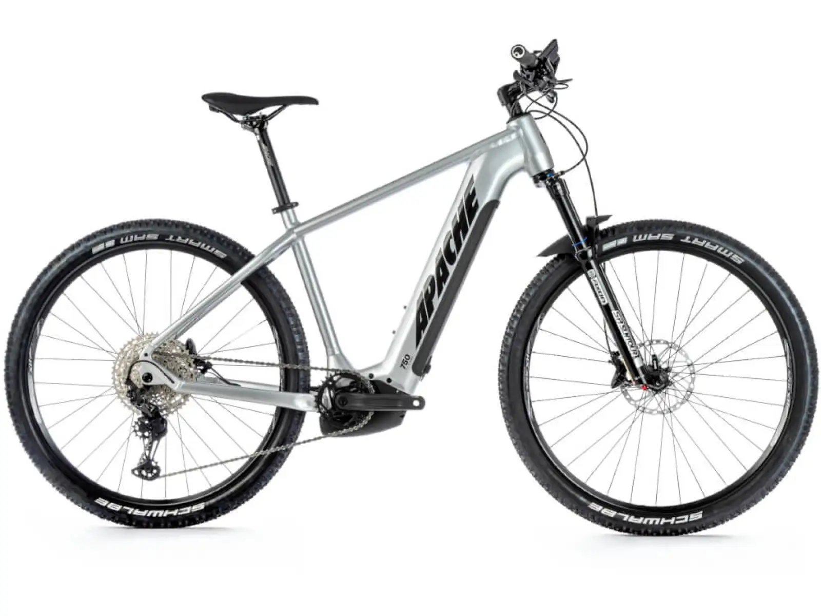 Apache Hupahu 1 750 Wh horský elektrobicykel strieborná