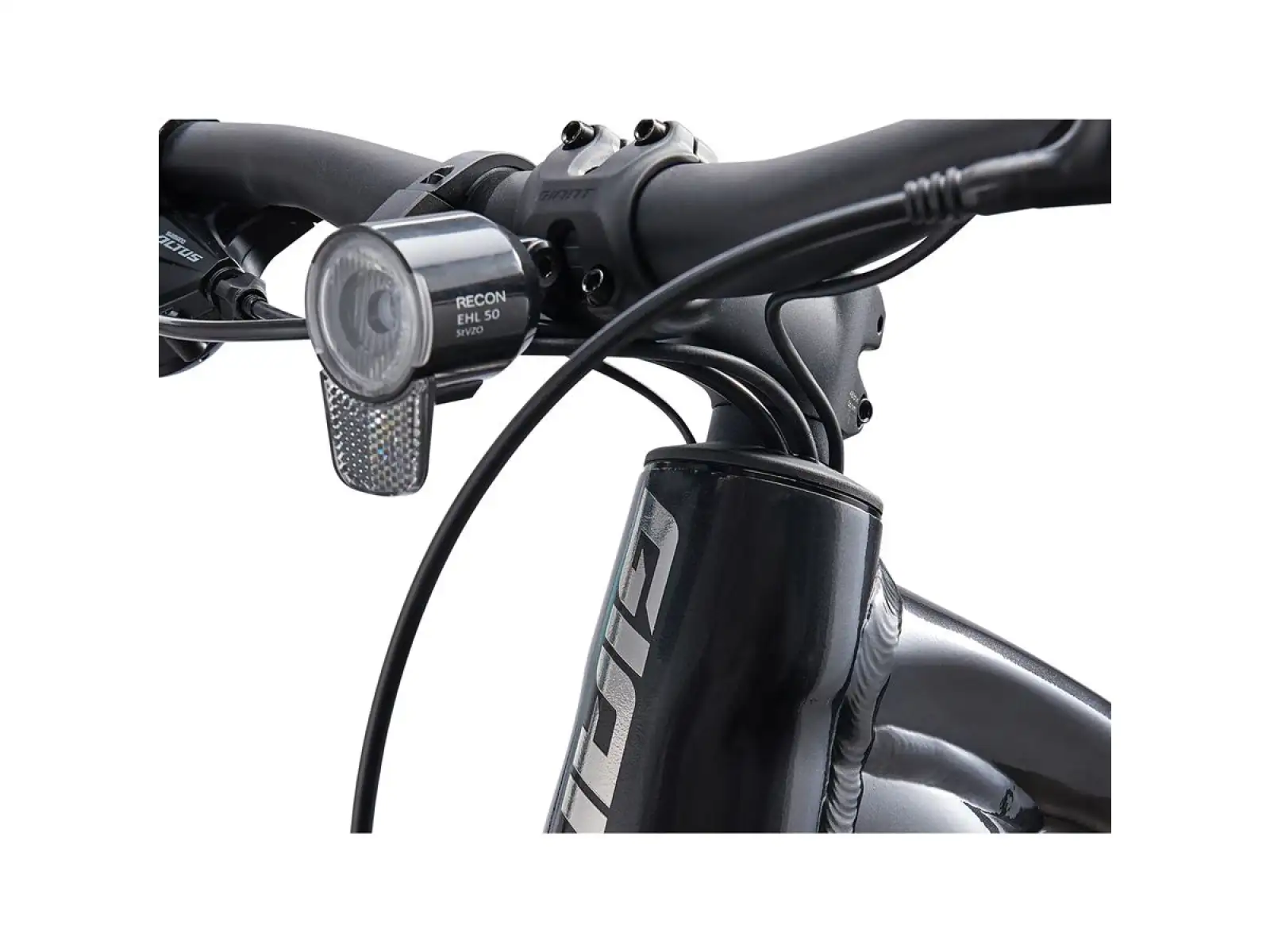 Giant Explore E+ 2 STA trekingový e-bike gunmetal black