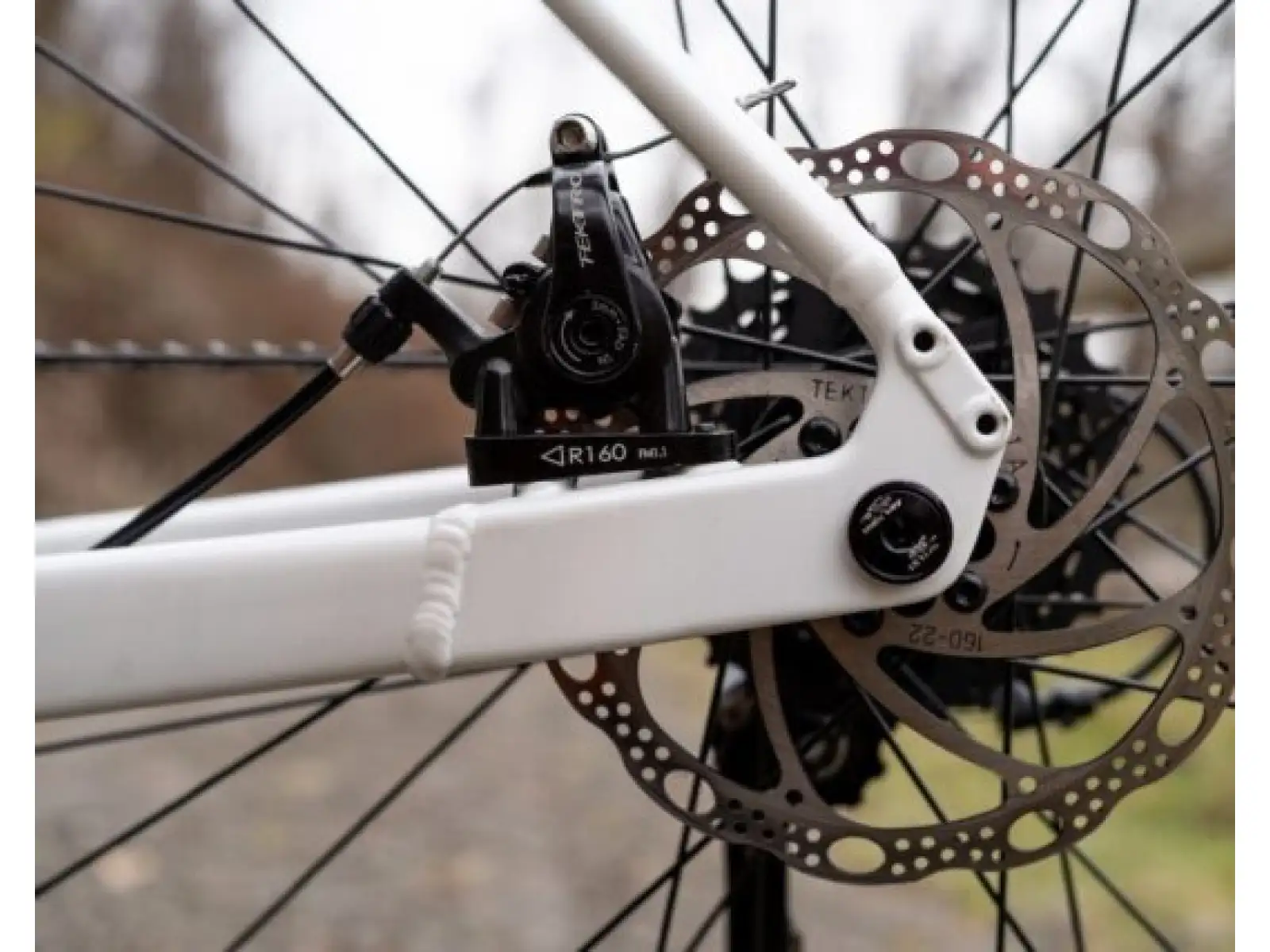 Štrkovací bicykel Marin Gestalt 1 Gloss White/Grey