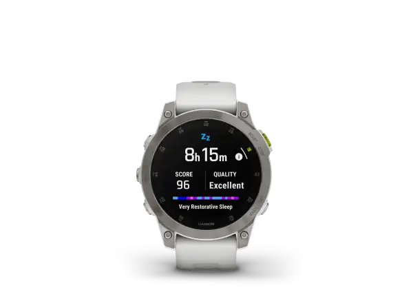Garmin epix Gen 2 Sapphire Edition smart hodinky Titanium/White