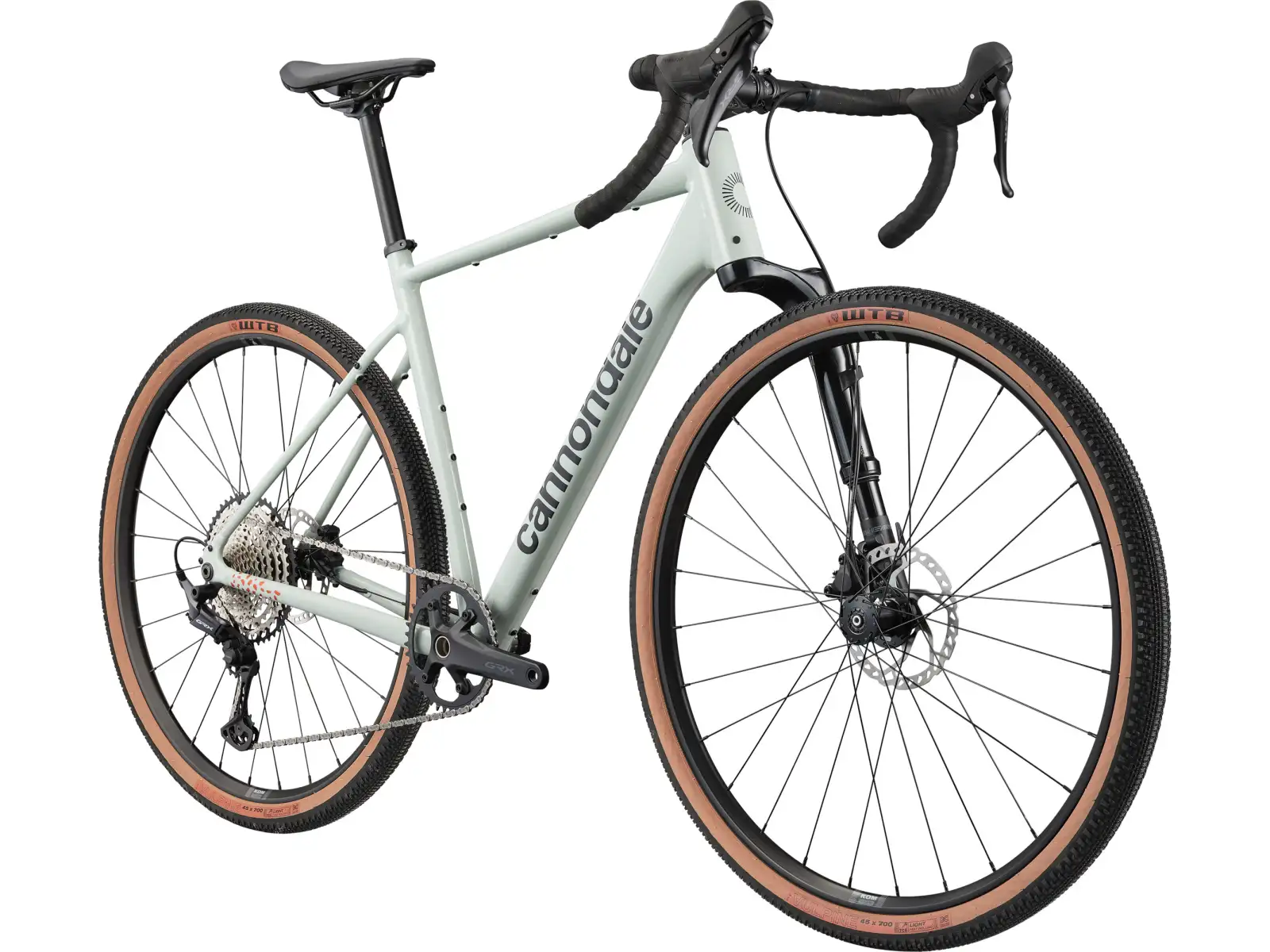Cannondale Topstone CAAD Lefty gravel bicykel Sky Grey