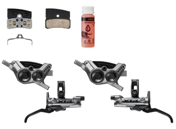 Shimano XTR BR-M9220/BL-M9220 kotúčová brzda predná + zadná Upgrade set