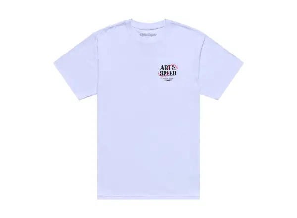 Troy Lee Designs pánske tričko Pink Slips White