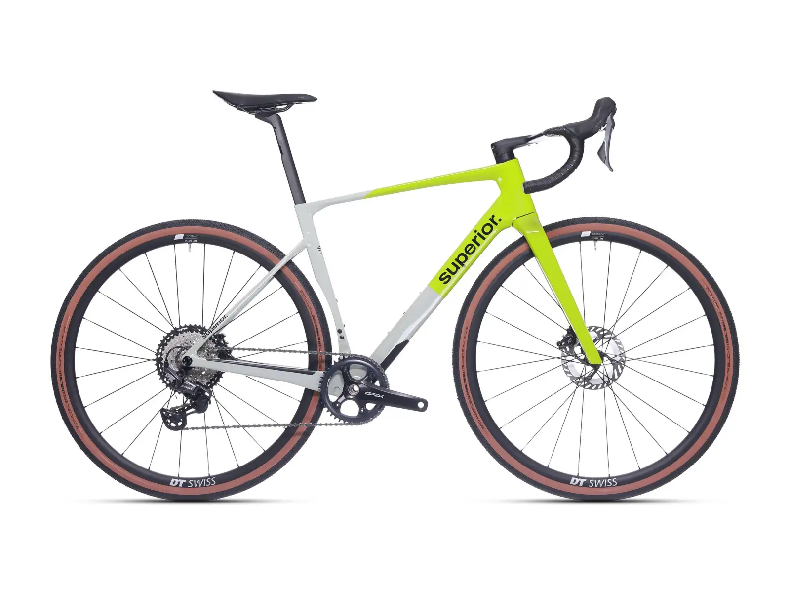 Superior XR 9.7 GR Gloss gravel bicykel Grey/Racing Yellow