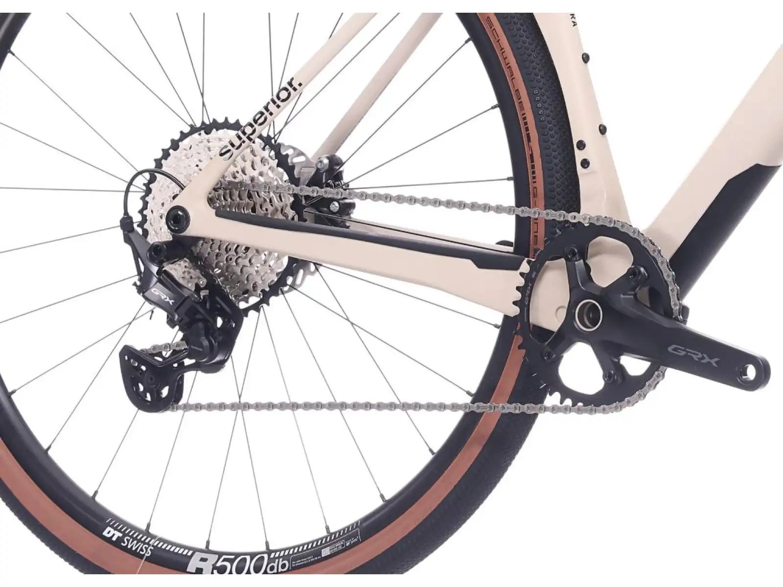 Superior XR 9.3 GRA bicykel Gloss Dust / Dust 490mm (XS)