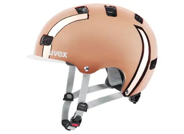 Uvex HLMT 5 Bike Pro prilba Rosé Chrome