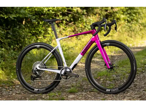 Superior XR 9.7 GR gravel bicykel Gloss Electric Purple / Grey