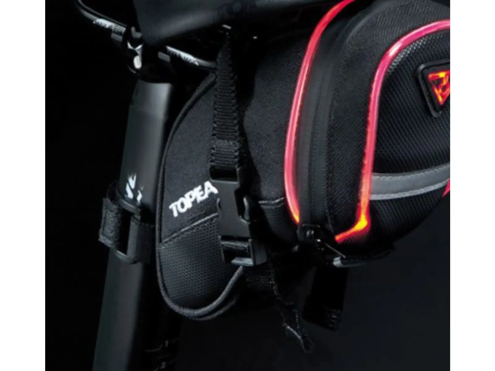Brašňa pod sedlo Topeak Aero Wedge iGlow Small s popruhmi