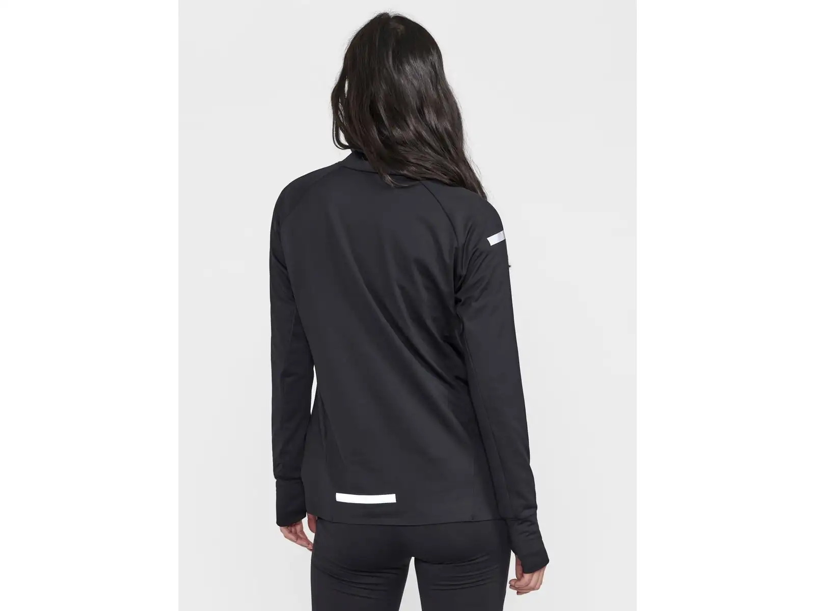 Craft ADV SubZ Sweater dámska bežecká bunda čierna