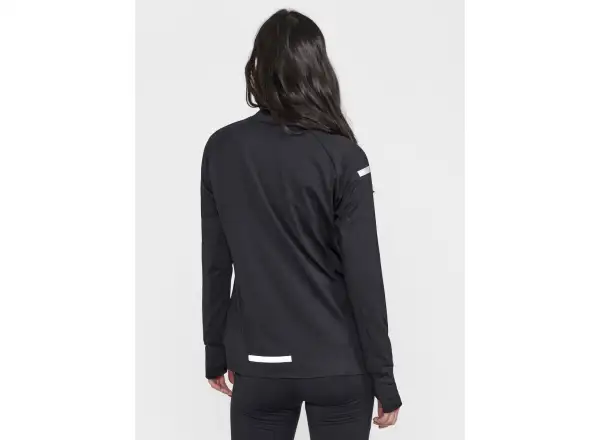 Craft ADV SubZ Sweater dámska bežecká bunda čierna