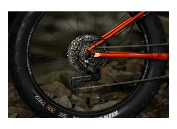 Rock Machine VYÖRY e90-26 fatbike elektrobicykel Metallic Orange/Black VZORKA