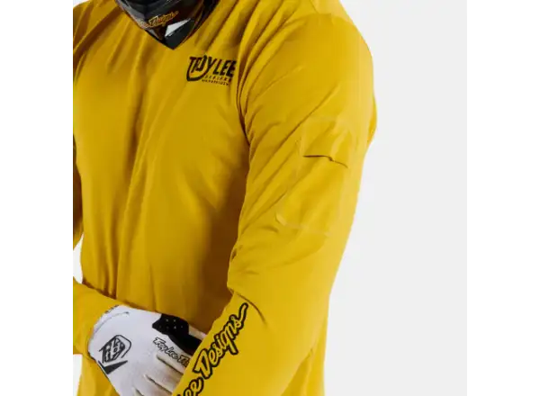 Troy Lee Designs Ruckus Ride Tee pánsky dres dlhý rukáv Eyez Safron