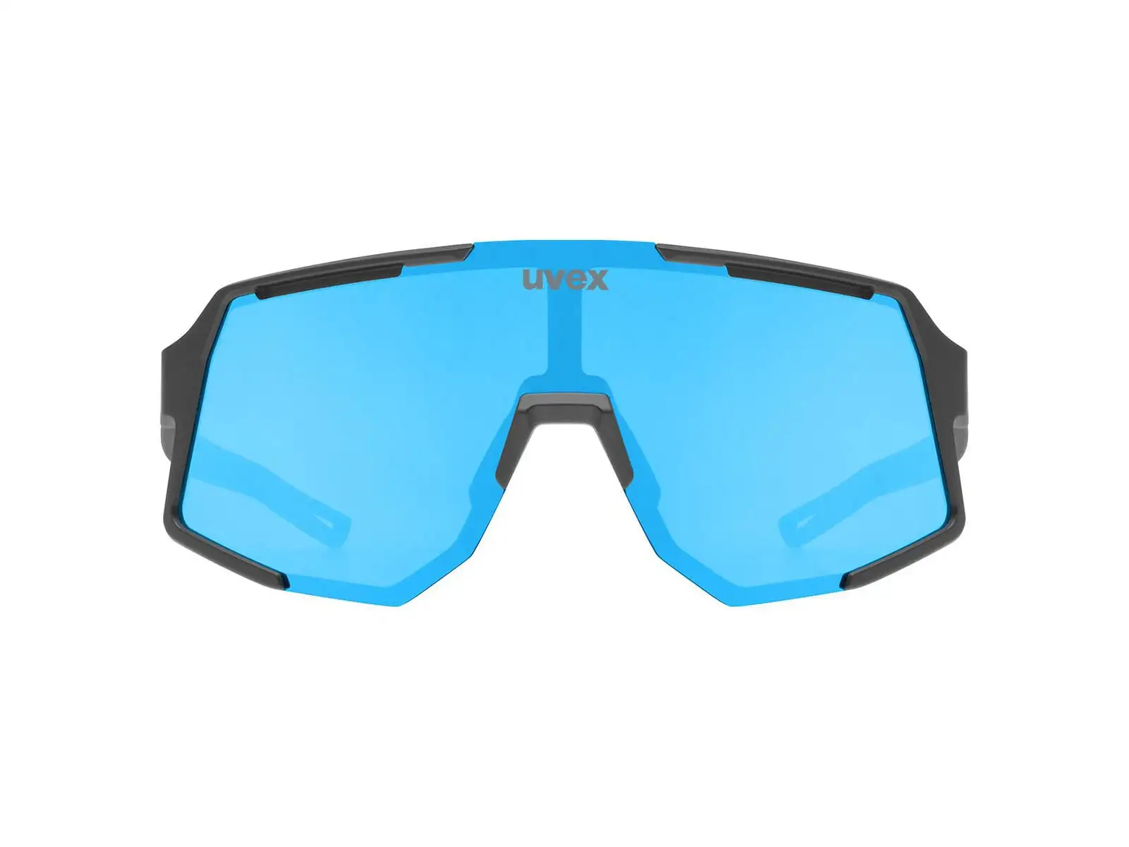 Uvex Sequenze slnečné okuliare Black Matt/Mirror Blue