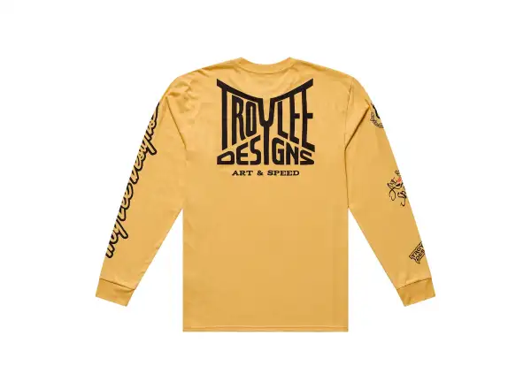 Troy Lee Designs Handlebar pánsky dres dlhý rukáv Bleached melon