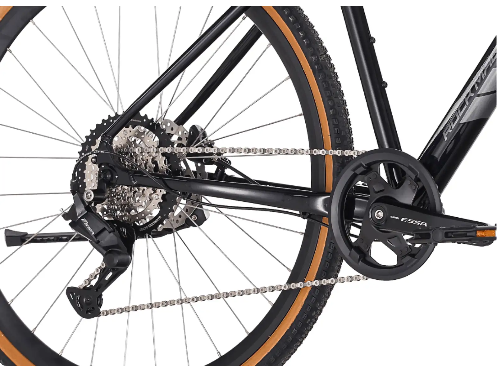Rock Machine Rokk SL trekingový bicykel Matte Black