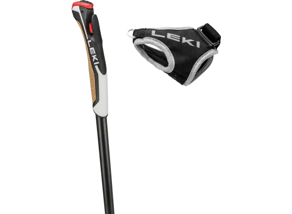 Leki PRC 750 bežecké palice Black-white-dark Anthracite