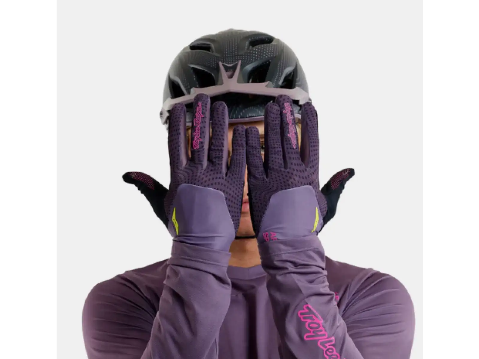 Troy Lee Designs Ace 2.0 Radioscape rukavice Deep Purple