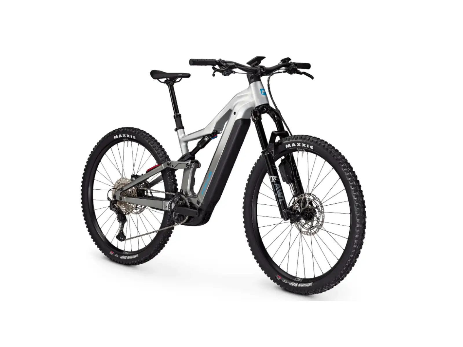Focus Thron2 6.9 ABS celoodpružený elektrobicykel (800 Wh Nepalsilver/Steelgrey)