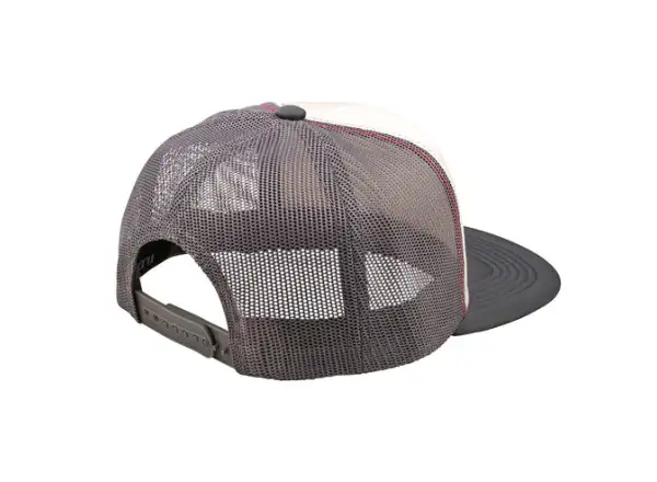 Troy Lee Designs Trucker Snapback Peace Out šiltovka Vintage White/Carbon