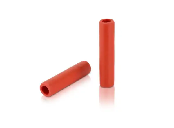 XLC GR-S31 130 mm silikónové gripy červená